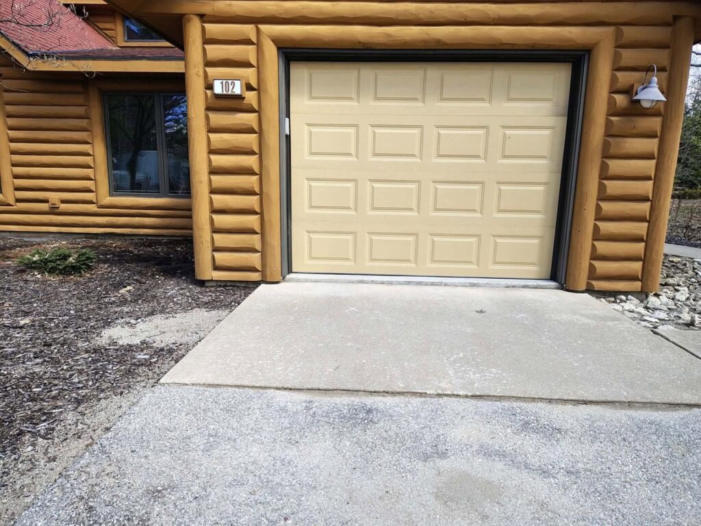 Concrete leveling project at a Fish Creek, Door County resort (photo 9)