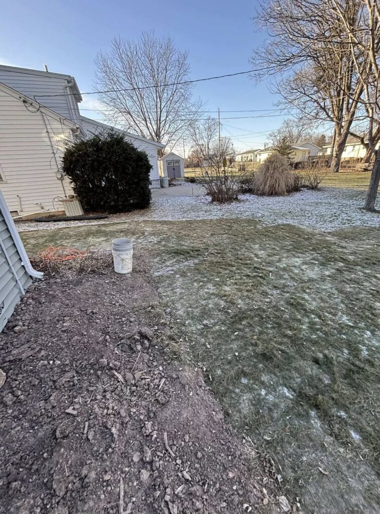 Foundation repair and excavation project in Neenah, WI (photo 11)
